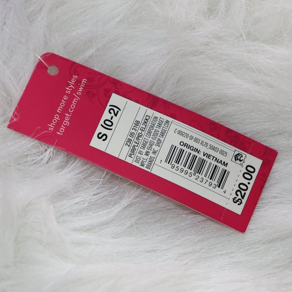 Xhilaration Light Purple Bikini Top - Removable Padding, Adjustable Straps, NWT, - Picture 8 of 9